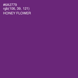 #6A2779 - Honey Flower Color Image